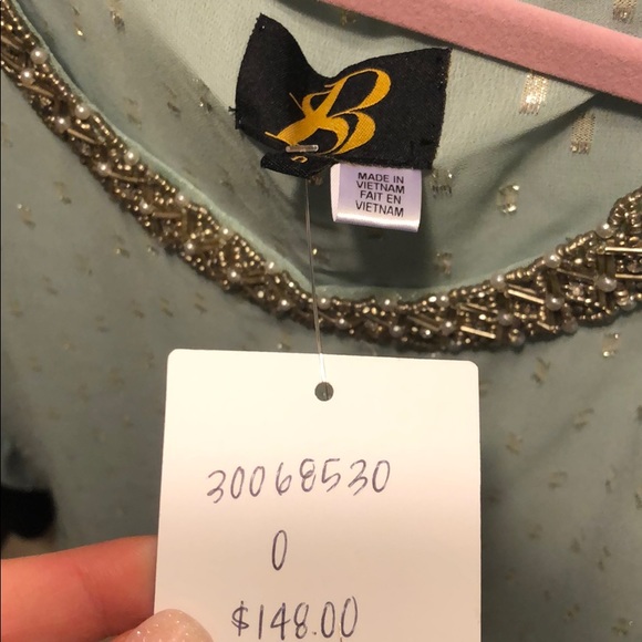 Sheer bead neckline Anthropologie top NWT - Picture 7 of 7